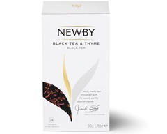 Чай Newby Black tea & Thyme