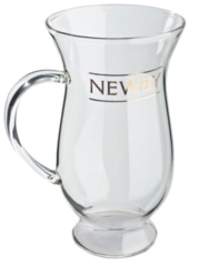 Чашка стеклянная 220 мл с логотипом NEWBY